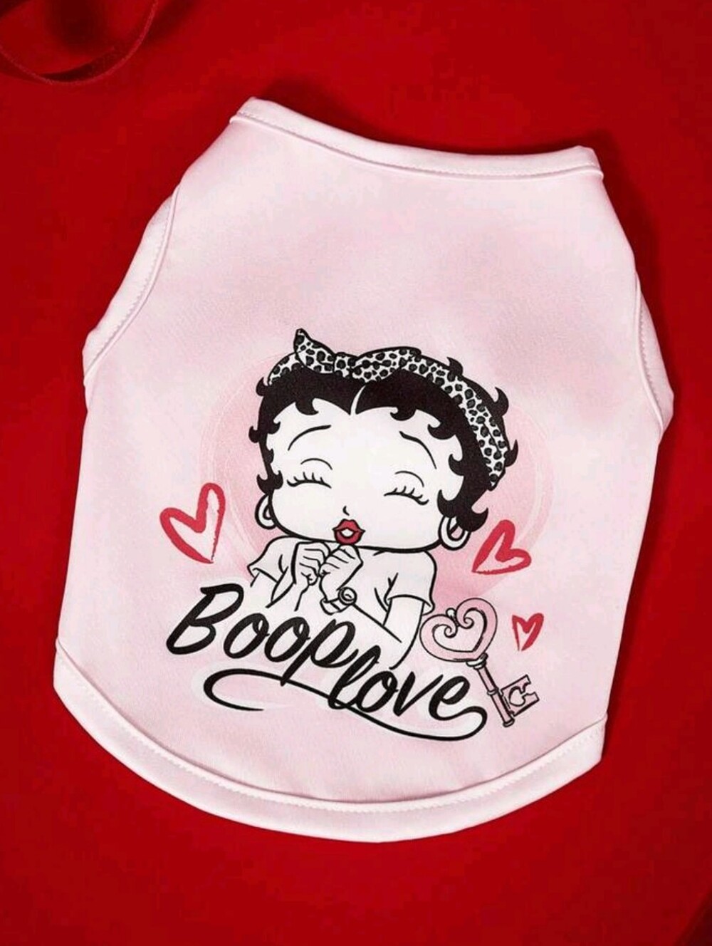 Betty Boop Pink 'Boop Love' Graphic Tank